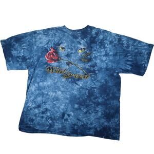 Vintage Wild Breed Graphic Tie Dye T Shirt